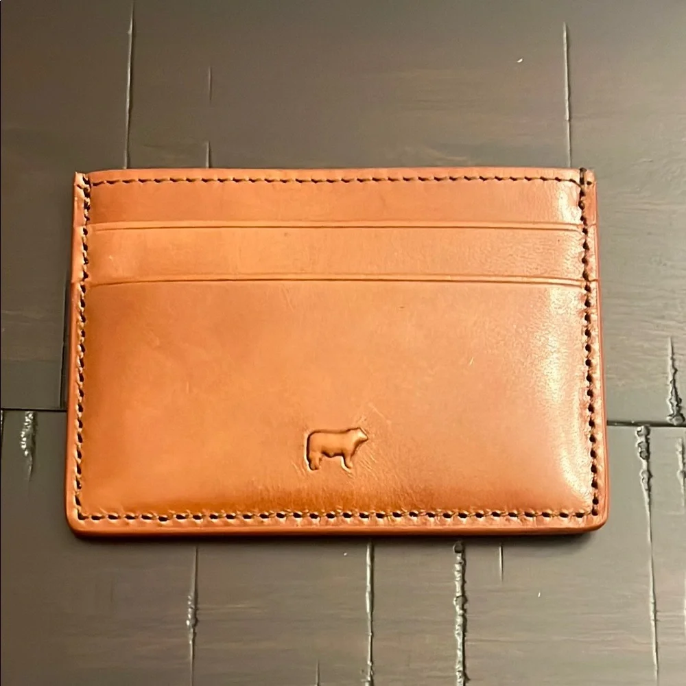 Will Leather Goods Card Case Wallet new Whisky